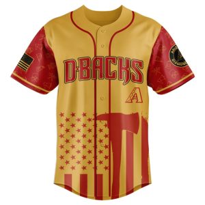 Diamondbacks Firefighter Appreciation Night Jersey 20251