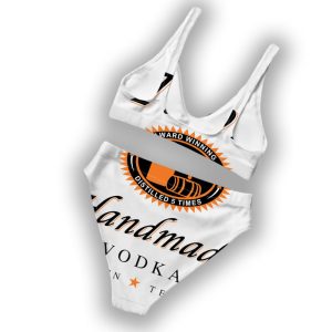 Vodka U Neck Mid Rise Two Piece Bikini Set1