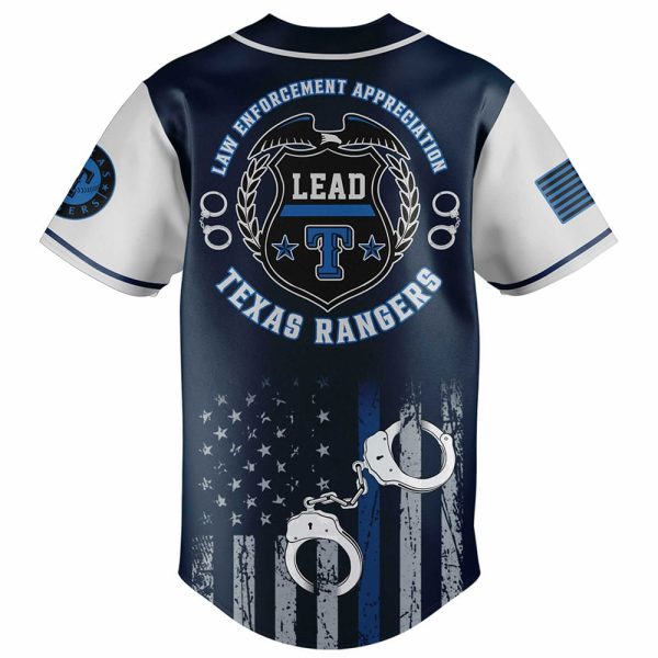 Rangers Law Enforcement Appreciation Day Jersey 2025