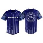 Ravens United States Coast Guard Military Appreciation Night Jersey 2025