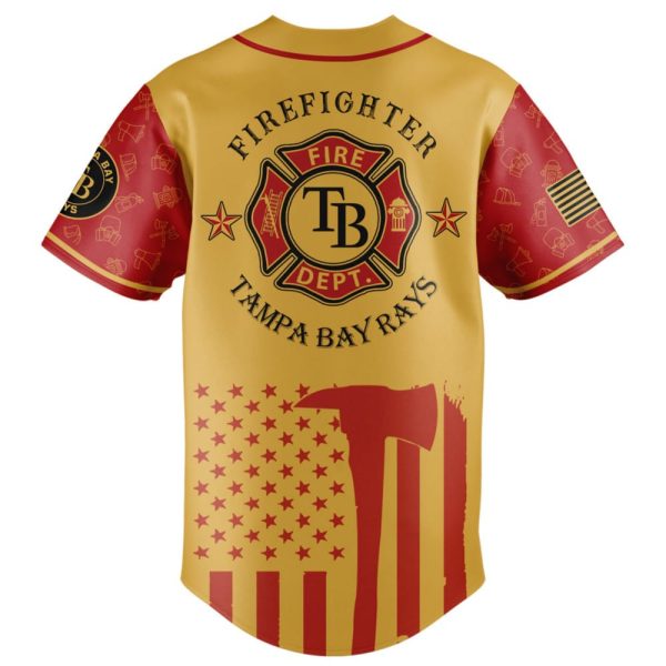Rays Firefighter Appreciation Night Jersey 2025