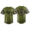 Rays Military Appreciation Night Jersey 2025
