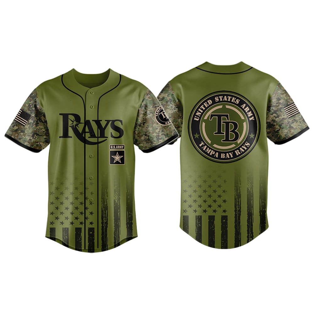 Rays Military Appreciation Night Jersey 2025 Rays Military Appreciation Night Jersey 2025