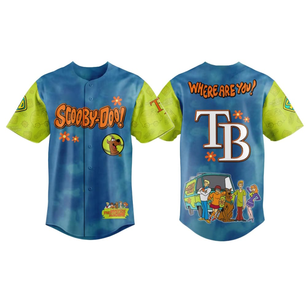 Rays Scooby Doo Where Are You Jersey 2025 Rays Scooby-Doo Where Are You Jersey 2025