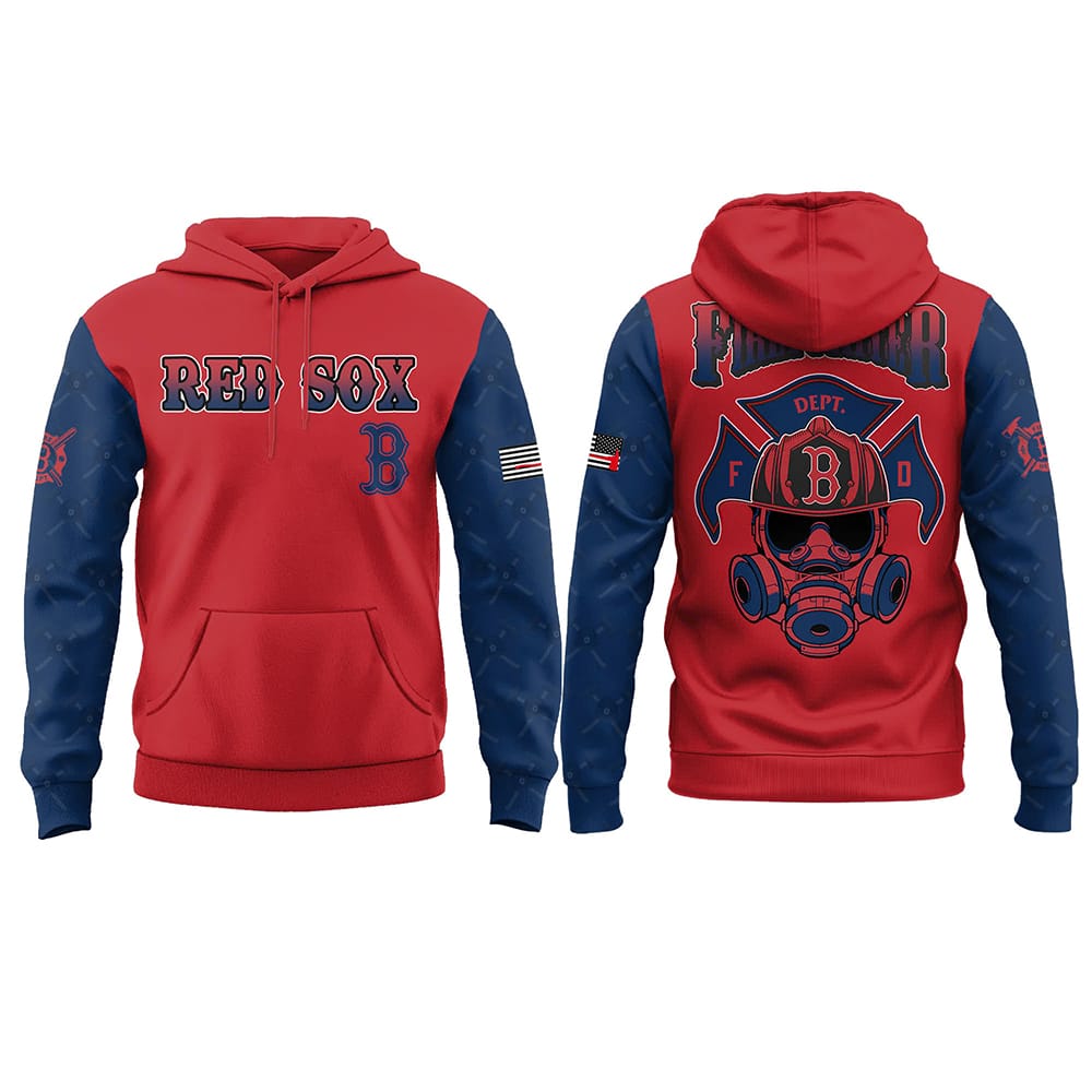 Red Sox Firefighter Appreciation Day 2025 Hoodie Red Sox Firefighter Appreciation Day 2025 Hoodie
