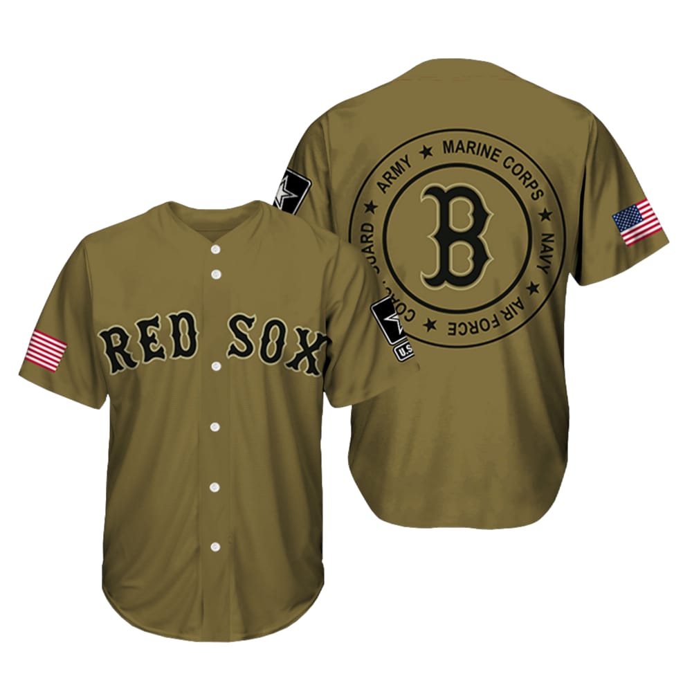 Red Sox Military Appreciation Night 2025 Jersey Red Sox Military Appreciation Night 2025 Jersey