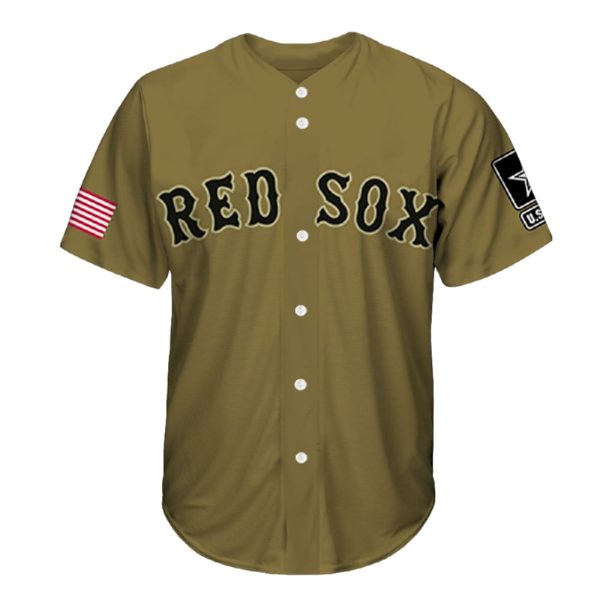 Red Sox Military Appreciation Night 2025 Jersey