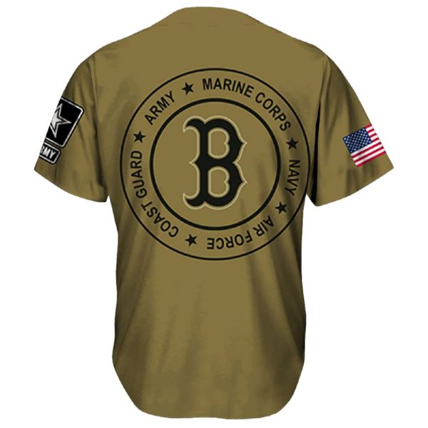 Red Sox Military Appreciation Night 2025 Jersey
