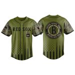Red Sox Military Appreciation Night Jersey 2025