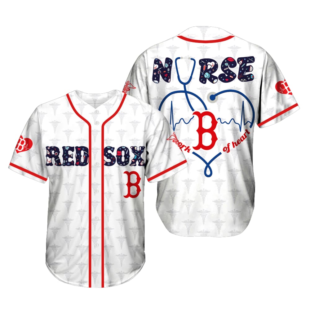 Red Sox Nurses Night Baseball Jersey 2025 Red Sox Nurses Night Baseball Jersey 2025
