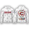 Reds Happy Teacher Day Hoodie 2025