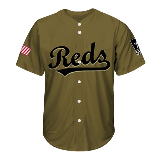 Reds Military Appreciation Night 2025 Jersey