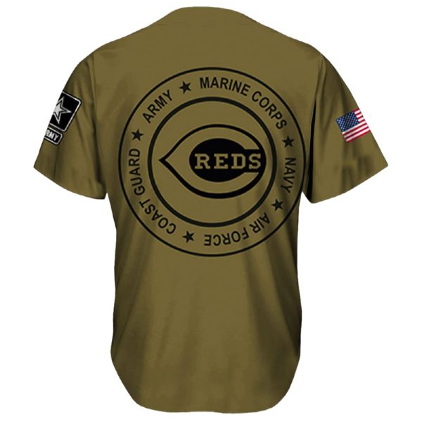 Reds Military Appreciation Night 2025 Jersey