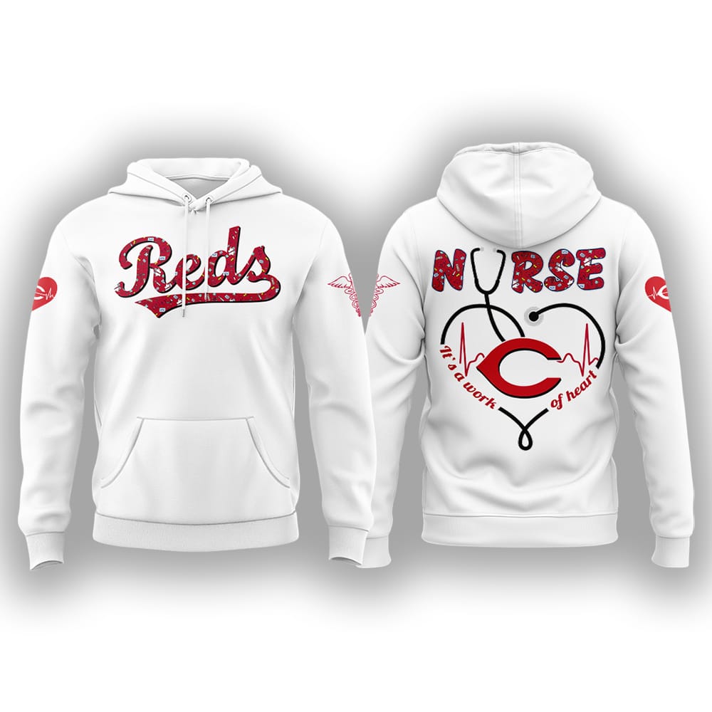Reds Nurses Night Hoodie 2025 Reds Nurses Night Hoodie 2025