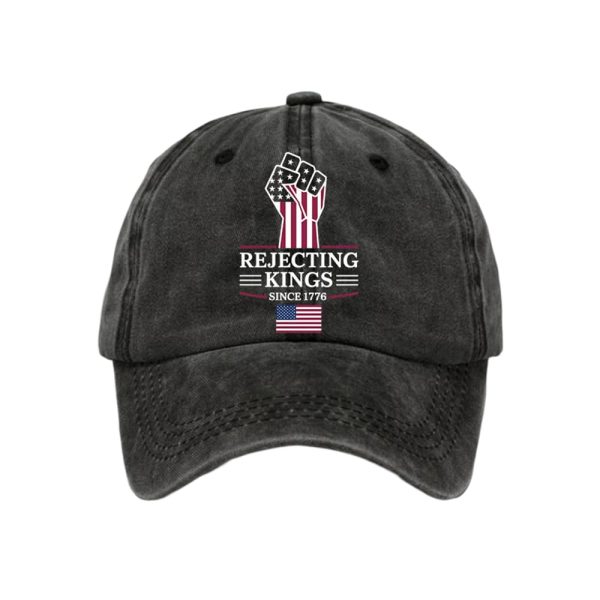 Reject Kings Since 1776 America Hat
