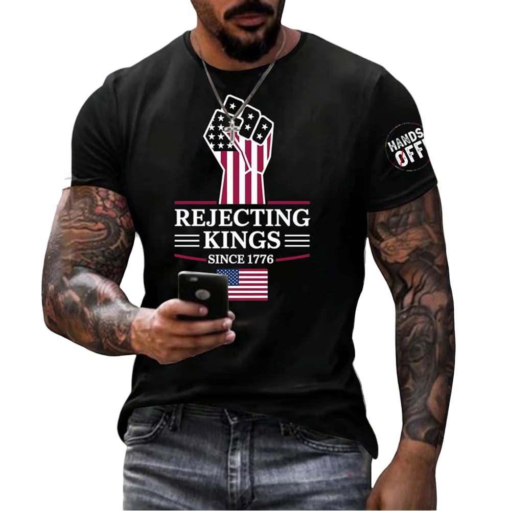 Rejecting Kings Since 1776 Hands Off Shirt Rejecting Kings Since 1776 Hands Off Shirt