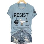 Resist FDT Fuck Duck Trumpet Shirt