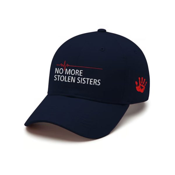 Retro MMIW Awareness No More Stolen Sisters Print Baseball Cap