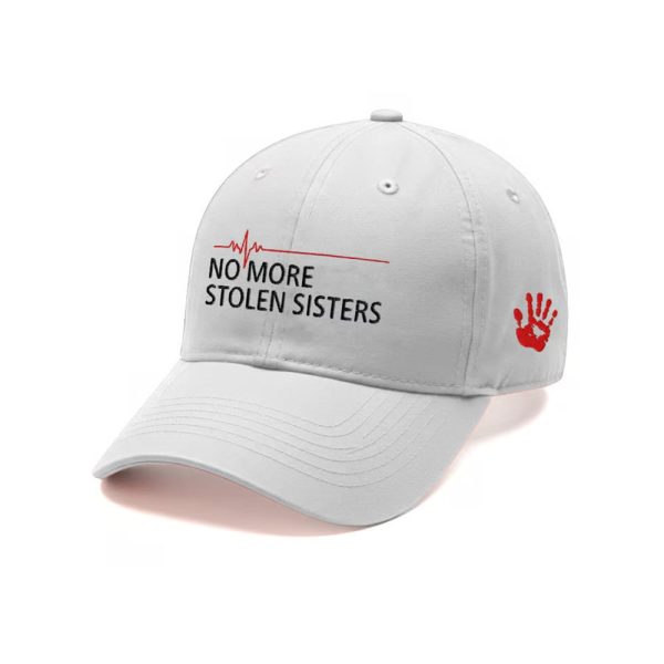 Retro MMIW Awareness No More Stolen Sisters Print Baseball Cap