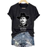 Retro RIP Kilmer 1959-2025 Print T-Shirt