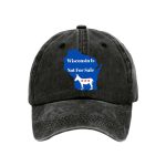 Retro Wisconsin Is Not For Sale Print Baseball Cap