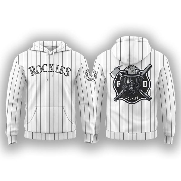Rockies Firefighter Appreciation Night 2025 Hoodie