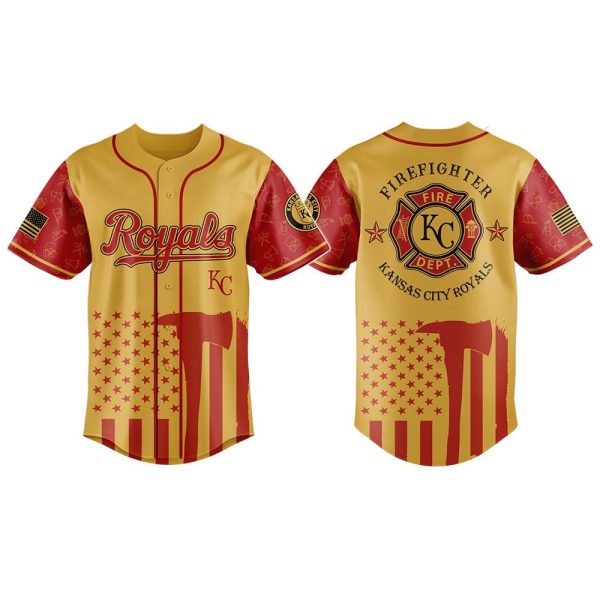 Royals Firefighter Appreciation Night Jersey 2025