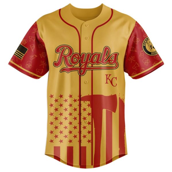 Royals Firefighter Appreciation Night Jersey 2025