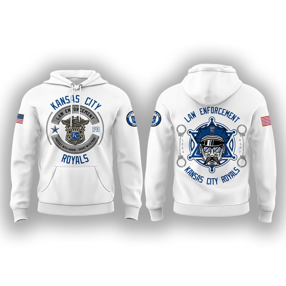 Royals National Law Enforcement Appreciation Day 2025 Hoodie Royals National Law Enforcement Appreciation Day 2025 Hoodie