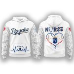 Royals Nurses Appreciation Heartbeat EMS 2025 Hoodie