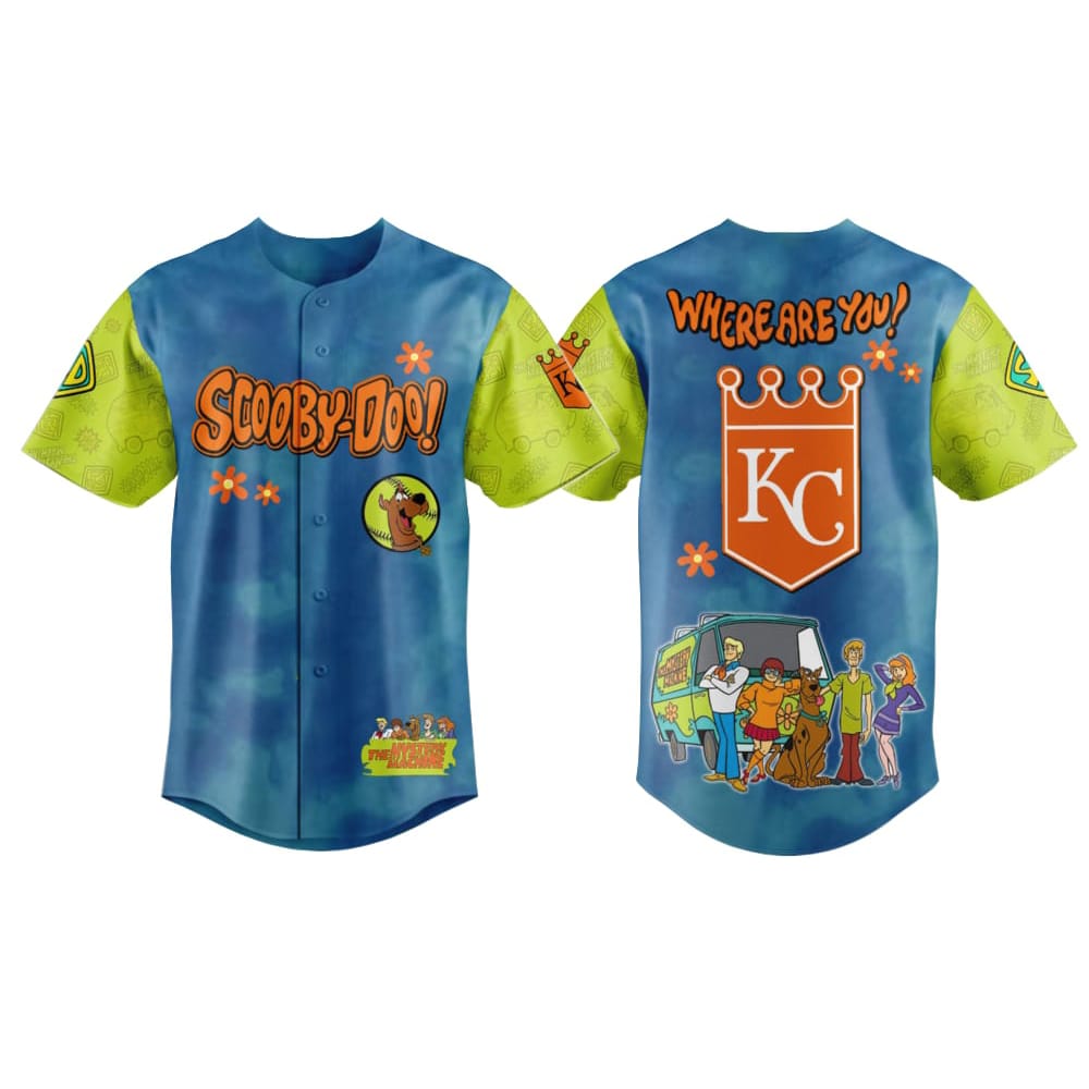 Royals Scooby Doo Where Are You Jersey 2025 Royals Scooby-Doo Where Are You Jersey 2025