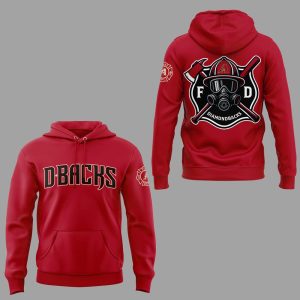 Diamondbacks Firefighter Appreciation Night Hoodie 2025