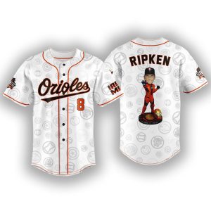 Honoring Cal Ripken Jr Iron Man Tribute Jersey1