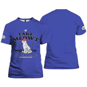 Nationals Take Meowt To The Ballgame At Nationals Park Shirt Giveaway 2025