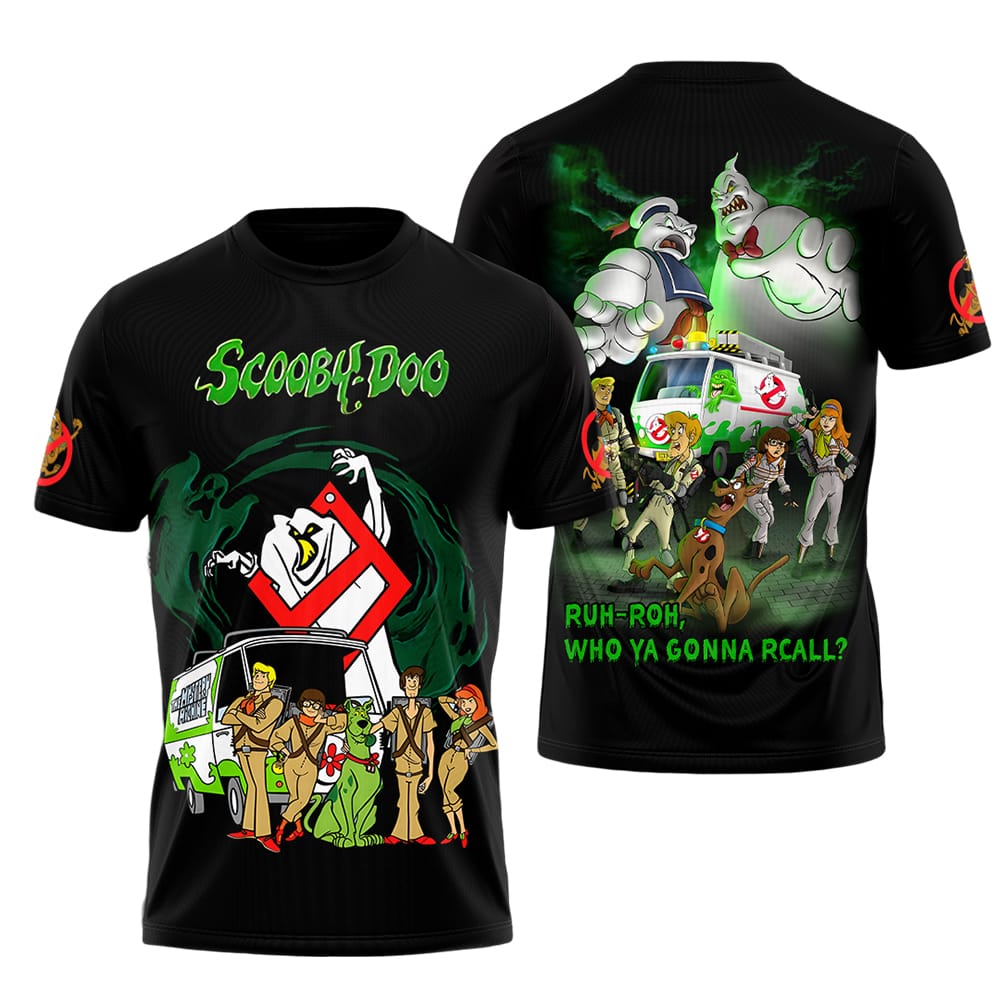 Scooby Doo Ruh Roh Who Ya Gonna Rcall Shirt Scooby Doo Ruh Roh Who Ya Gonna Rcall Shirt