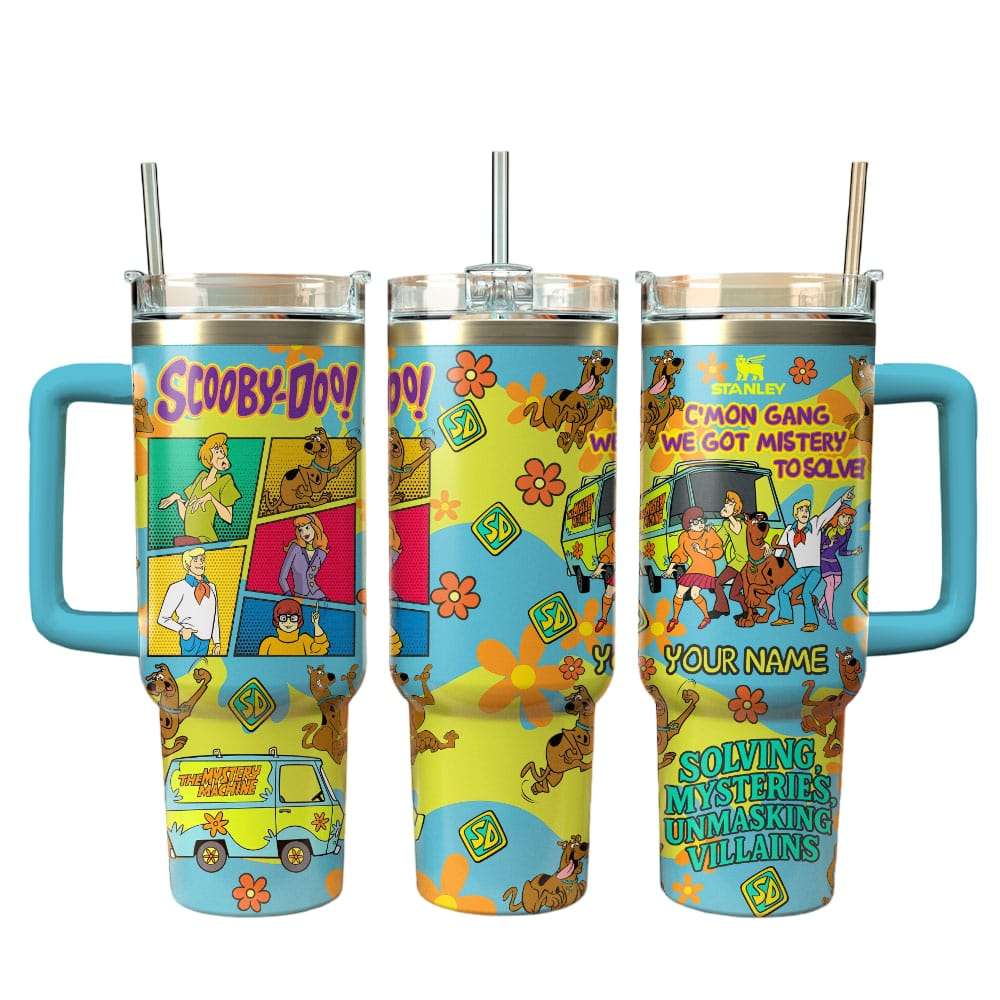 Scooby Doo Solving Mysteries Unmasking Villains Custom 40oz Tumbler Scooby Doo Solving Mysteries Unmasking Villains Custom 40oz Tumbler