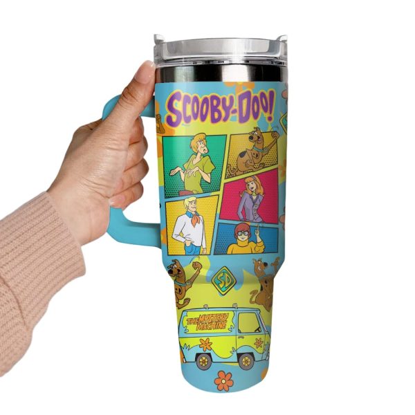 Scooby Doo Solving Mysteries Unmasking Villains Custom 40oz Tumbler
