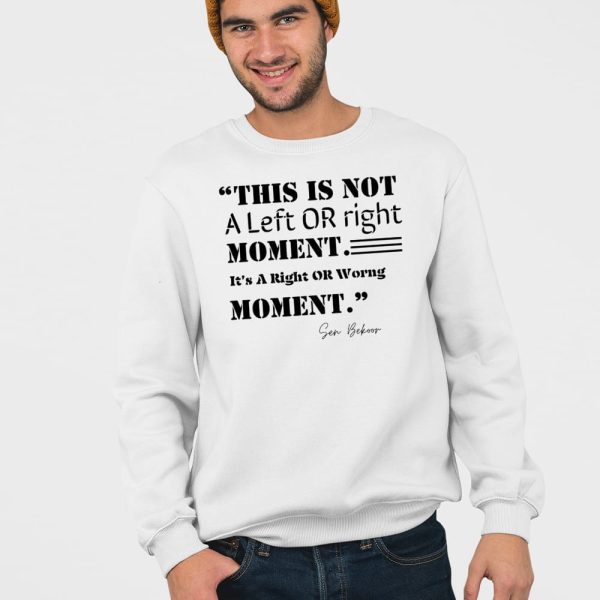 Senator Cory Booker This Is Not A Left Or Right Moment Shirt