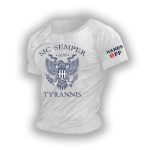 Sic Semper Tyrannis 1776 Hands Off Shirt