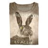 Smoking Bunny Who The Fuck Is Alice Shirt