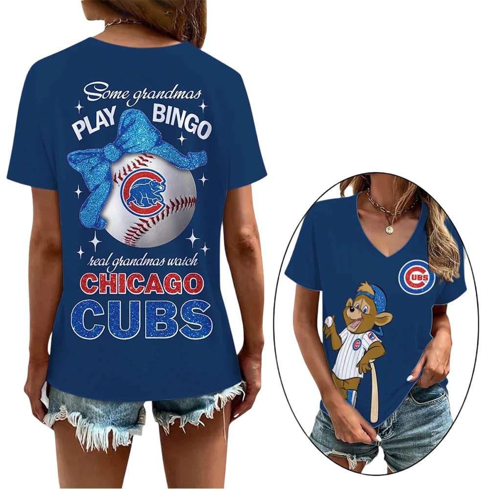Some Grandmas Play Bingo Real Grandmas Watch Cubs 3D Shirt Some Grandmas Play Bingo Real Grandmas Watch Cubs 3D Shirt