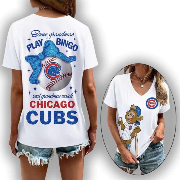 Some Grandmas Play Bingo Real Grandmas Watch Cubs 3D Shirt