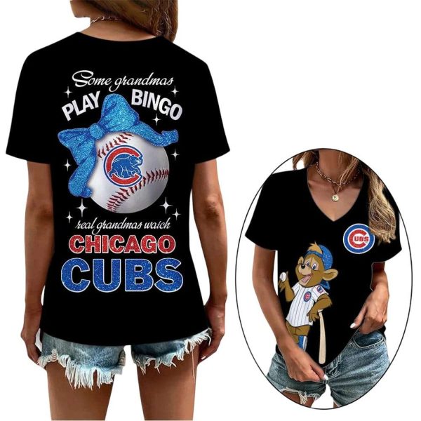 Some Grandmas Play Bingo Real Grandmas Watch Cubs 3D Shirt