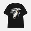 Standing With The Penguins Resist And Stay Salty Shirt