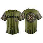 Steelers United States Army Military Appreciation Night Jersey 2025