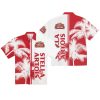 Stella Artois Beer Floral Aloha Hawaiian Shirt