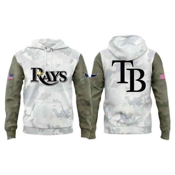 TB Rays Armed Forces Day Hoodie 2025