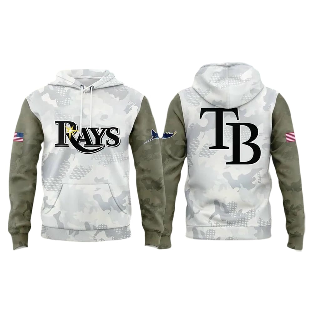 TB Rays Armed Forces Day Hoodie 2025 TB Rays Armed Forces Day Hoodie 2025