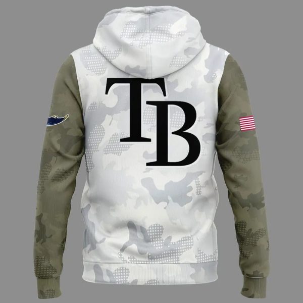 TB Rays Armed Forces Day Hoodie 2025
