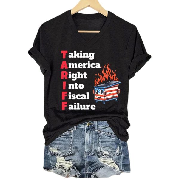 Tariff Taking America Right Into Fiscal Failure Shirt